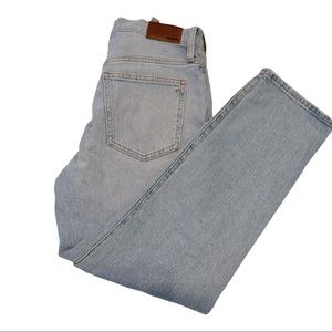 NWT MADEWELL THE PERFACE BINTAGE JEAN LIGHT BLUE WASH SIZE 27